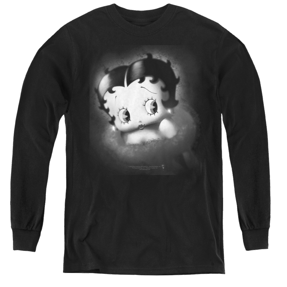 Betty Boop Vintage Star - Youth Long Sleeve T-Shirt Hoodie, Sweatshirt | CiraTrend.com