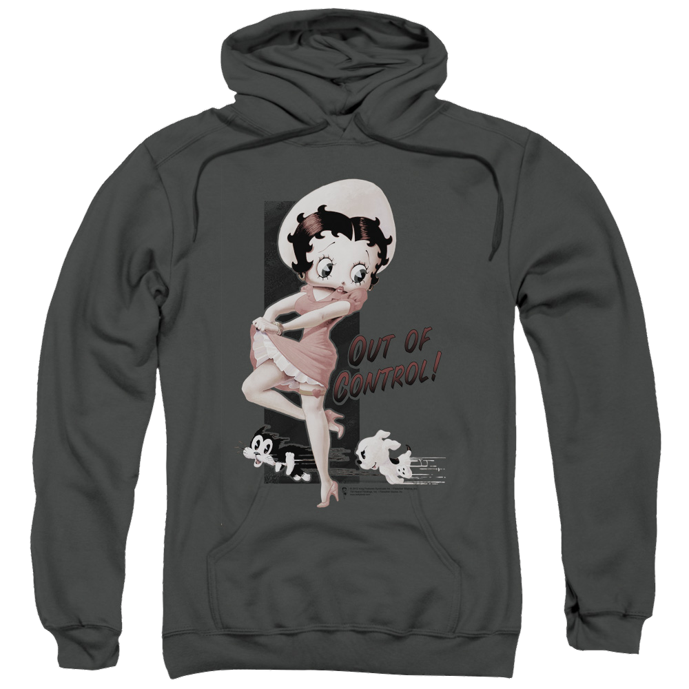 Betty Boop Out Of Control - Pullover Hoodie T-Shirts, Sweatshirt | CiraTrend.com