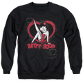 Betty Boop Scrolling Hearts - Men's Crewneck Sweatshirt T-Shirts, Hoodie | CiraTrend.com