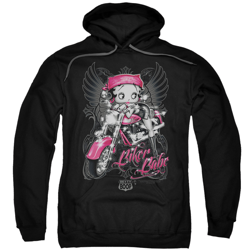 Betty Boop Biker Babe - Pullover Hoodie T-Shirts, Sweatshirt | CiraTrend.com