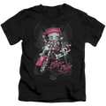Betty Boop Biker Babe - Kid's T-Shirt Hoodie, Sweatshirt | CiraTrend.com