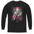 Betty Boop Biker Babe - Youth Long Sleeve T-Shirt Hoodie, Sweatshirt | CiraTrend.com