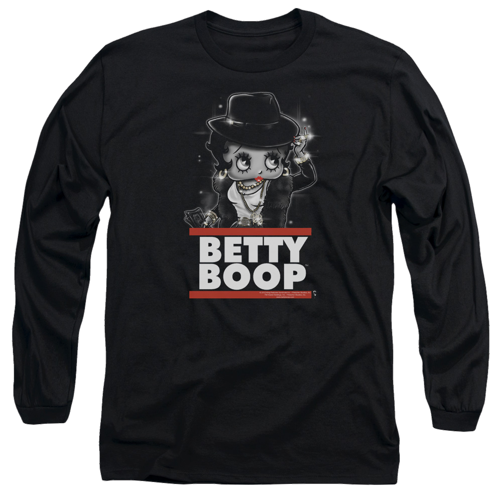 Betty Boop Bling Bling Boop - Men's Long Sleeve T-Shirt Hoodie, Sweatshirt | CiraTrend.com