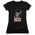 Betty Boop Bling Bling Boop - Juniors V-Neck T-Shirt Hoodie, Sweatshirt | CiraTrend.com