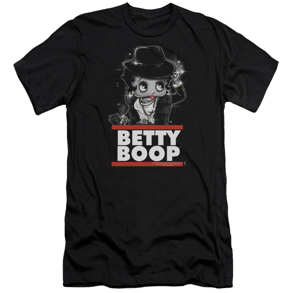 Betty Boop Bling Bling Boop - Men's Premium Slim Fit T-Shirt Hoodie, Sweatshirt | CiraTrend.com
