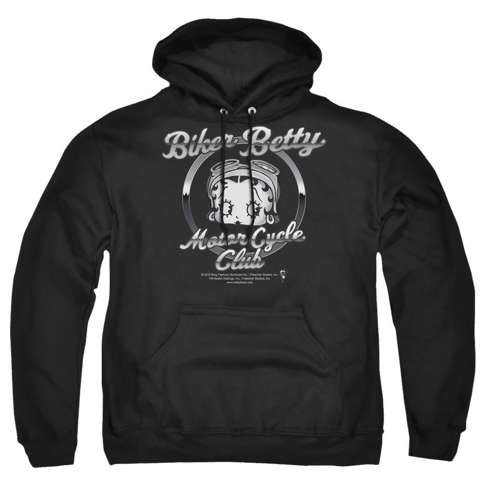 Betty Boop Chromed Logo - Pullover Hoodie T-Shirts, Sweatshirt | CiraTrend.com