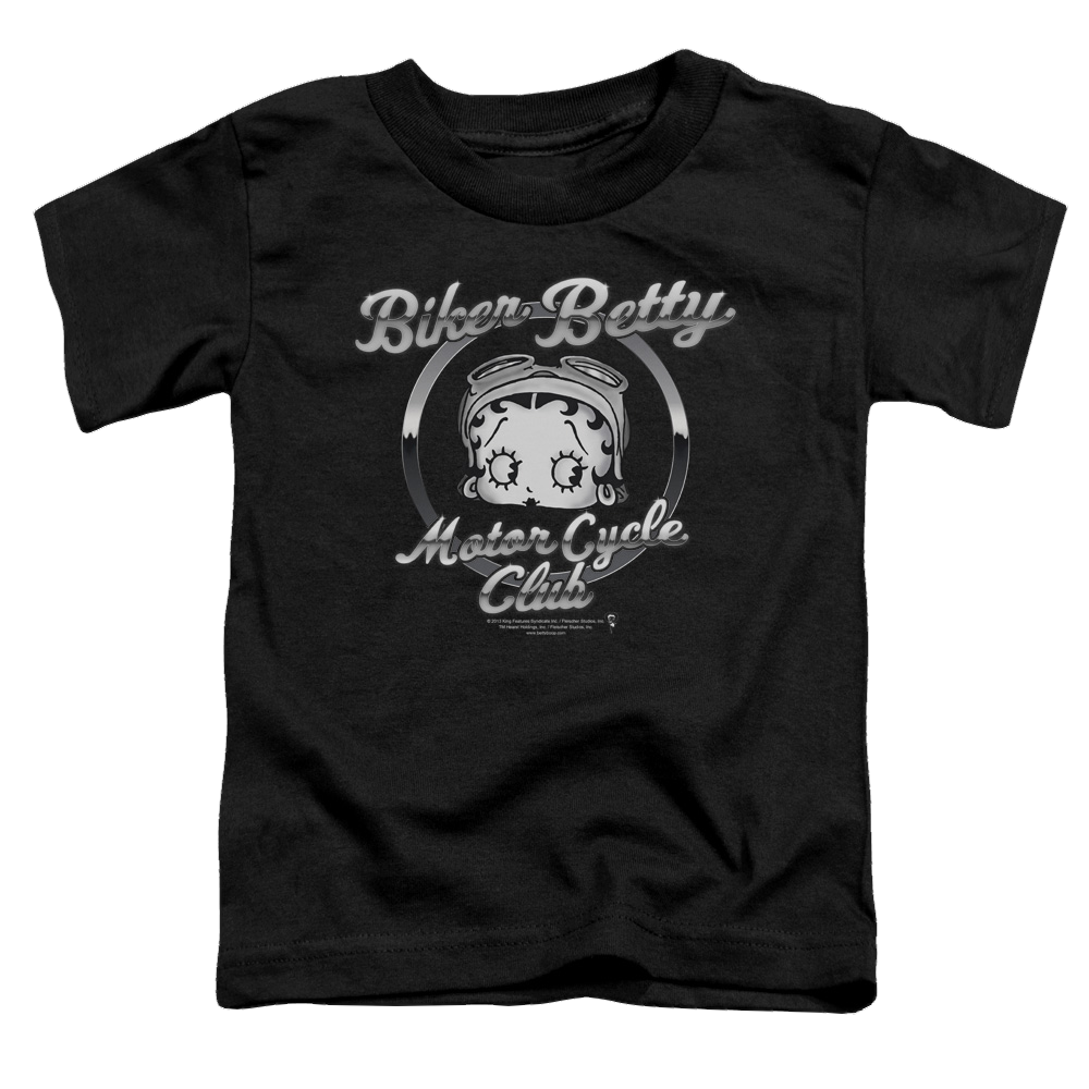 Betty Boop Chromed Logo - Toddler T-Shirt Hoodie, Sweatshirt | CiraTrend.com