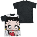 Betty Boop Big Boop Head - Men's Black Back T-Shirt Hoodie, Sweatshirt | CiraTrend.com