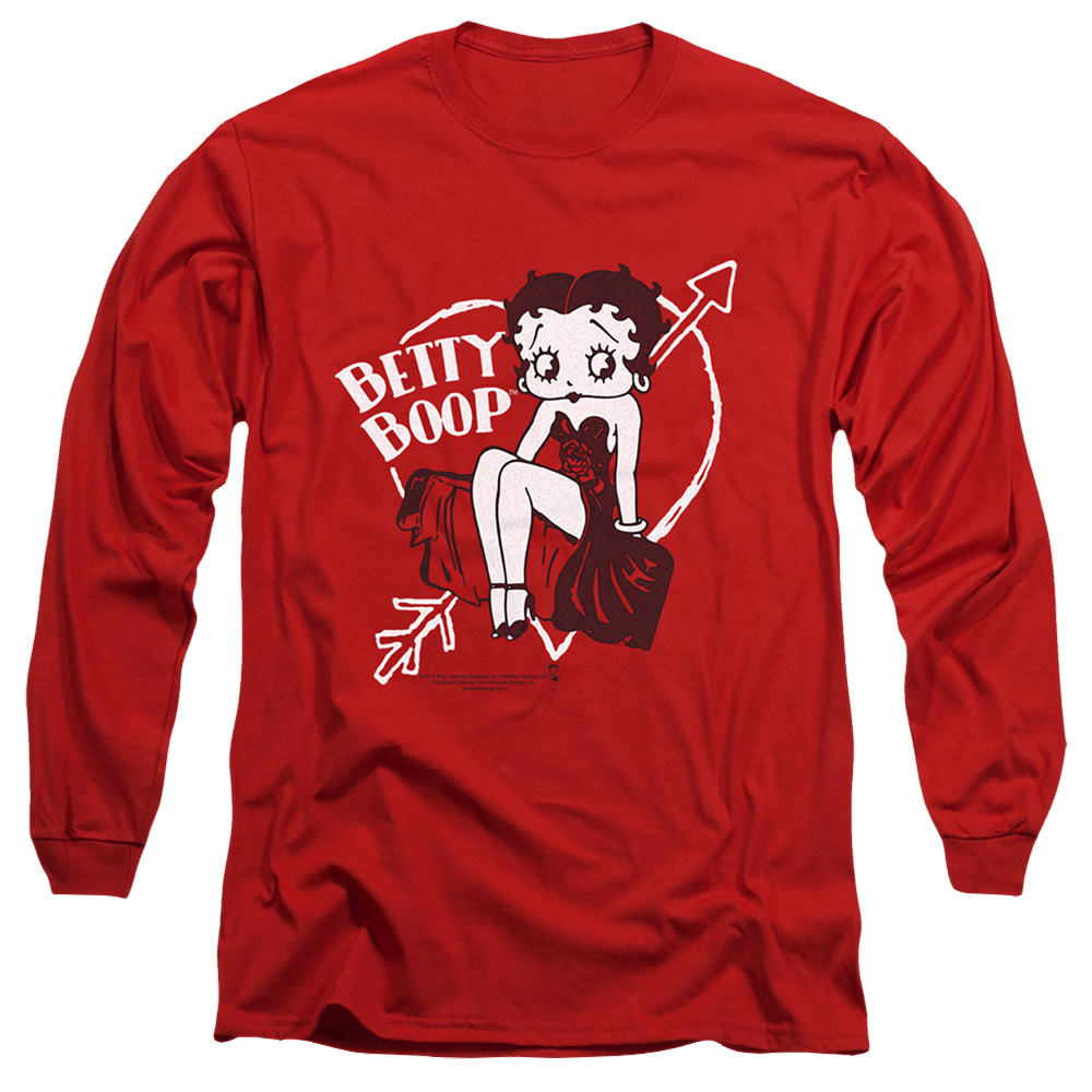 Betty Boop Lover Girl - Men's Long Sleeve T-Shirt Hoodie, Sweatshirt | CiraTrend.com
