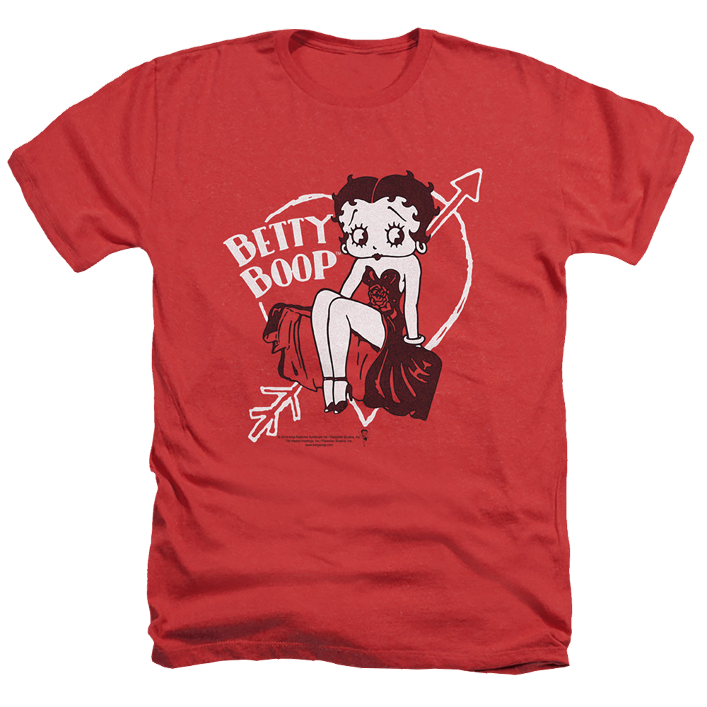 Betty Boop Lover Girl - Men's Heather T-Shirt Hoodie, Sweatshirt | CiraTrend.com