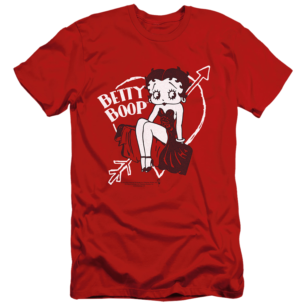 Betty Boop Lover Girl - Men's Slim Fit T-Shirt Hoodie, Sweatshirt | CiraTrend.com