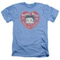 Betty Boop Fan Club Heart - Men's Heather T-Shirt Hoodie, Sweatshirt | CiraTrend.com