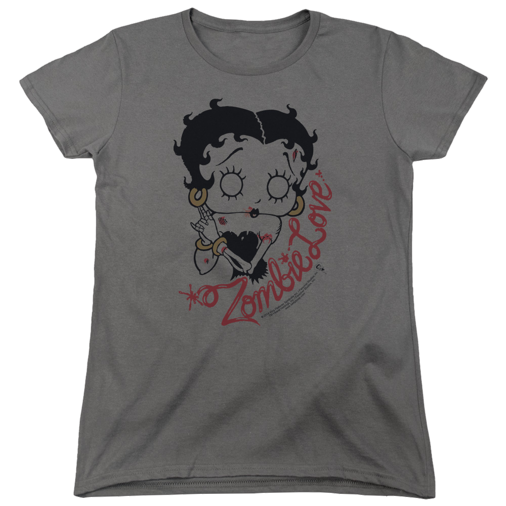 Betty Boop Classic Zombie - Women's T-Shirt Hoodie, Sweatshirt | CiraTrend.com