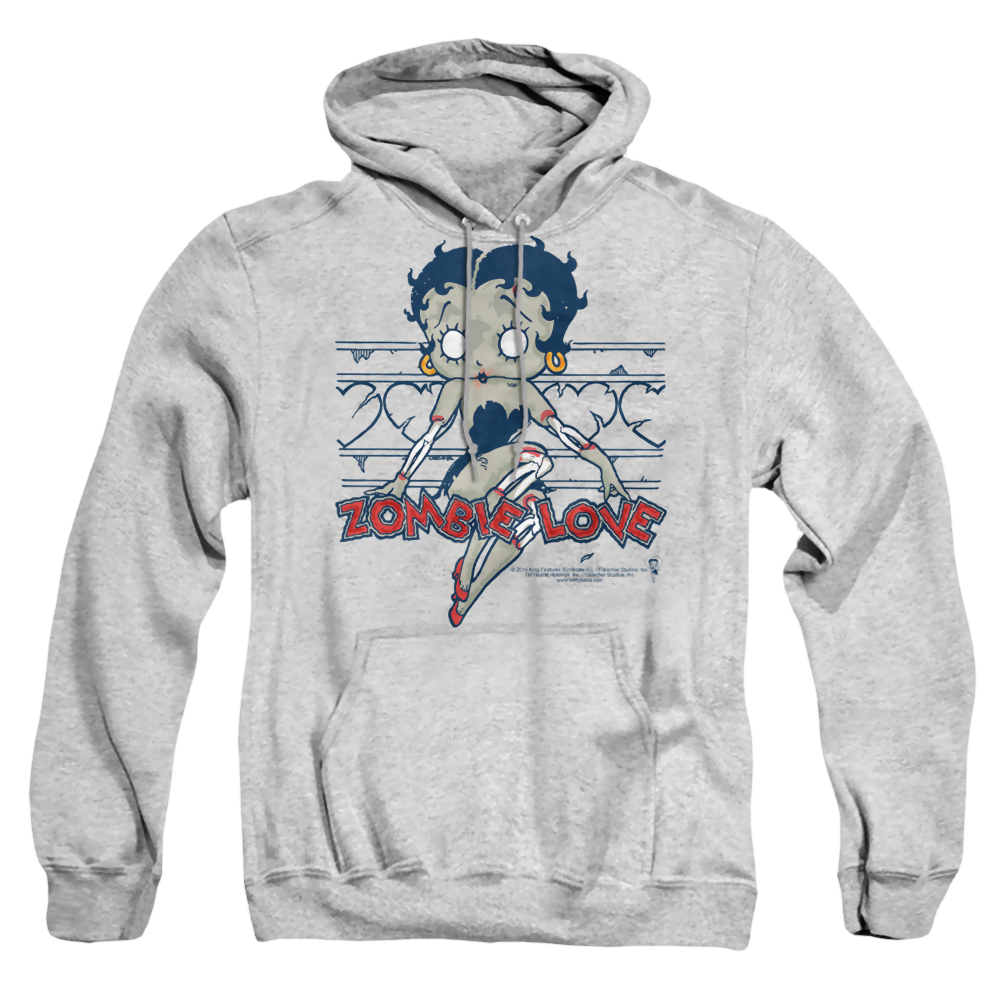 Betty Boop Zombie Pinup - Pullover Hoodie T-Shirts, Sweatshirt | CiraTrend.com