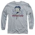 Betty Boop Zombie Pinup - Men's Long Sleeve T-Shirt Hoodie, Sweatshirt | CiraTrend.com