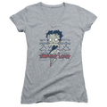 Betty Boop Zombie Pinup - Juniors V-Neck T-Shirt Hoodie, Sweatshirt | CiraTrend.com
