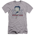 Betty Boop Zombie Pinup - Men's Premium Slim Fit T-Shirt Hoodie, Sweatshirt | CiraTrend.com