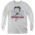 Betty Boop Zombie Pinup - Youth Long Sleeve T-Shirt Hoodie, Sweatshirt | CiraTrend.com