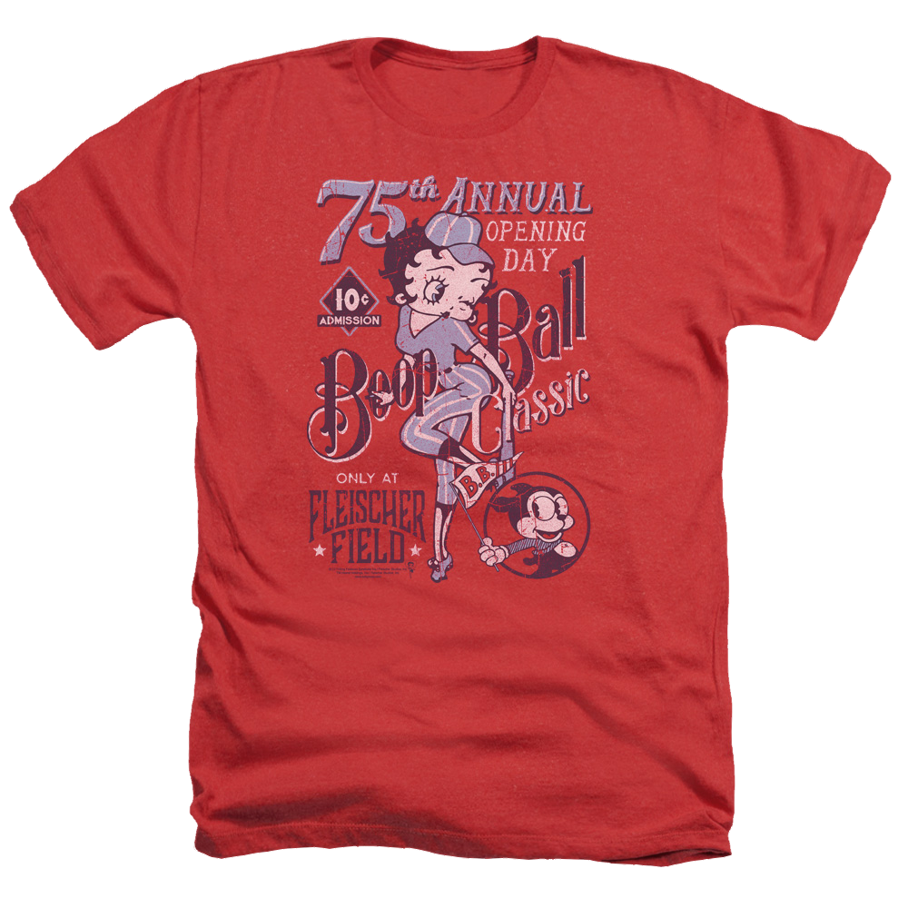 Betty Boop Boop Ball - Men's Heather T-Shirt Hoodie, Sweatshirt | CiraTrend.com