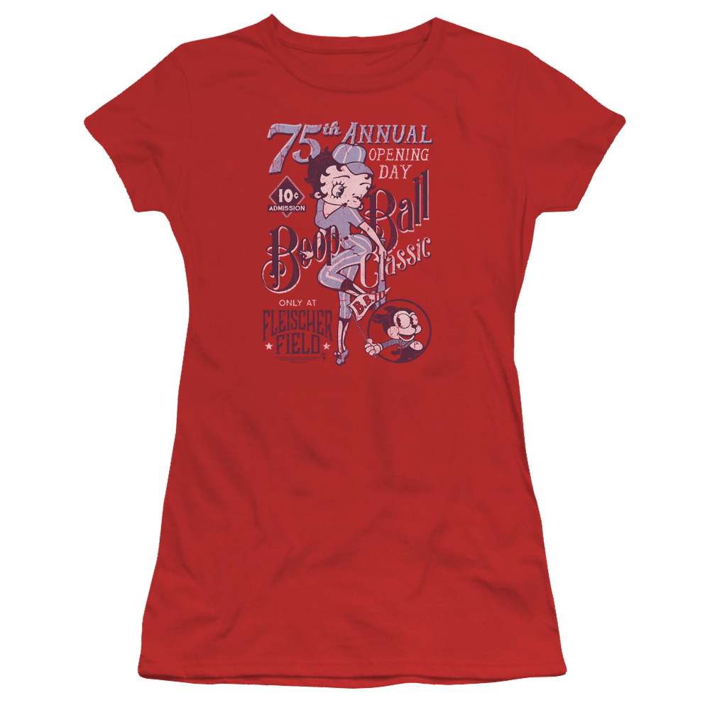 Betty Boop Boop Ball - Juniors T-Shirt Hoodie, Sweatshirt | CiraTrend.com