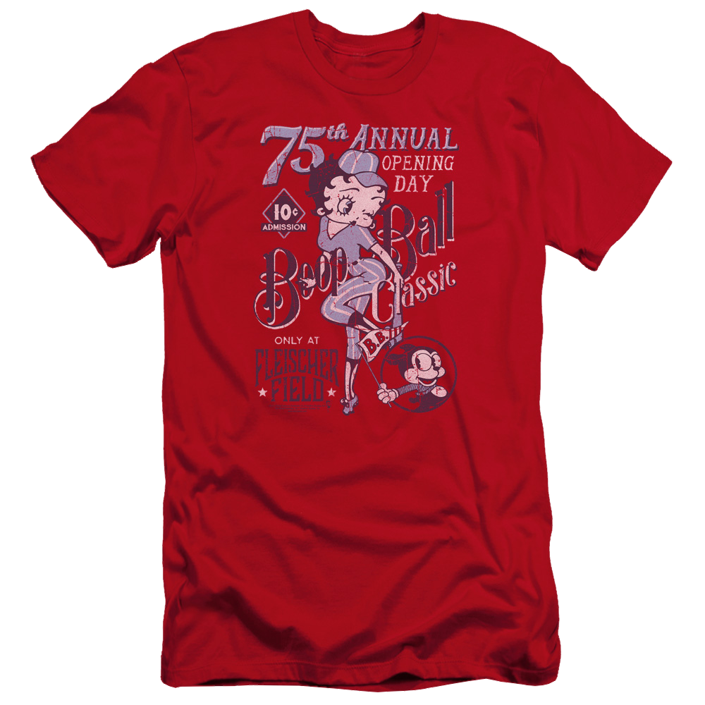 Betty Boop Boop Ball - Men's Premium Slim Fit T-Shirt Hoodie, Sweatshirt | CiraTrend.com