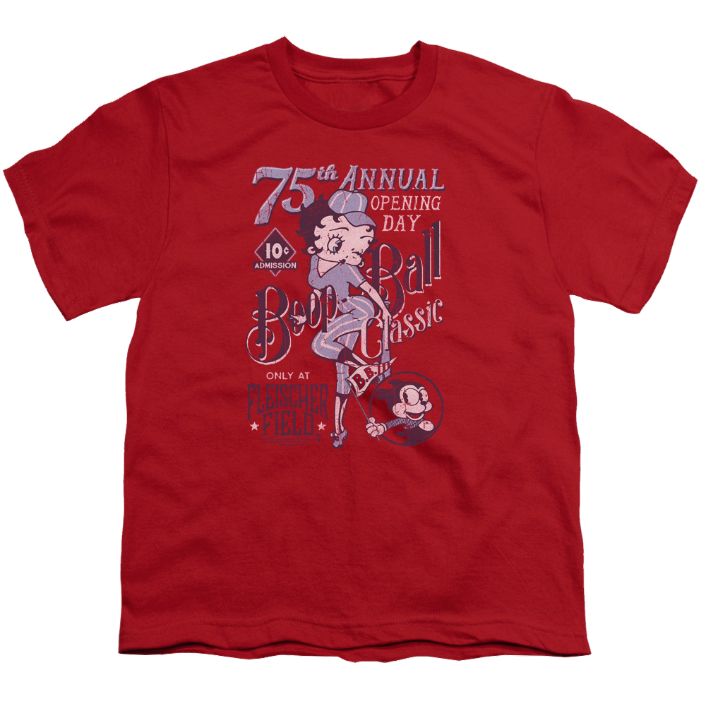 Betty Boop Boop Ball - Youth T-Shirt Hoodie, Sweatshirt | CiraTrend.com