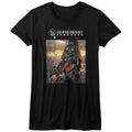 Bionic Commando Girls Juniors S/S T-Shirt - The World Burn - Solid Black Hoodie, Sweatshirt | CiraTrend.com