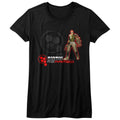 Bionic Commando Girls Juniors S/S T-Shirt - Rearmed - Solid Black Hoodie, Sweatshirt | CiraTrend.com