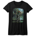 Bionic Commando Girls Juniors S/S T-Shirt - Damaged Road - Solid Black Hoodie, Sweatshirt | CiraTrend.com