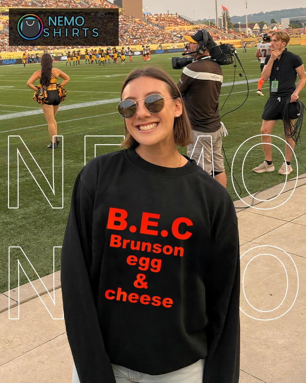 BEC Brunson egg and cheese New York Knicks shirt