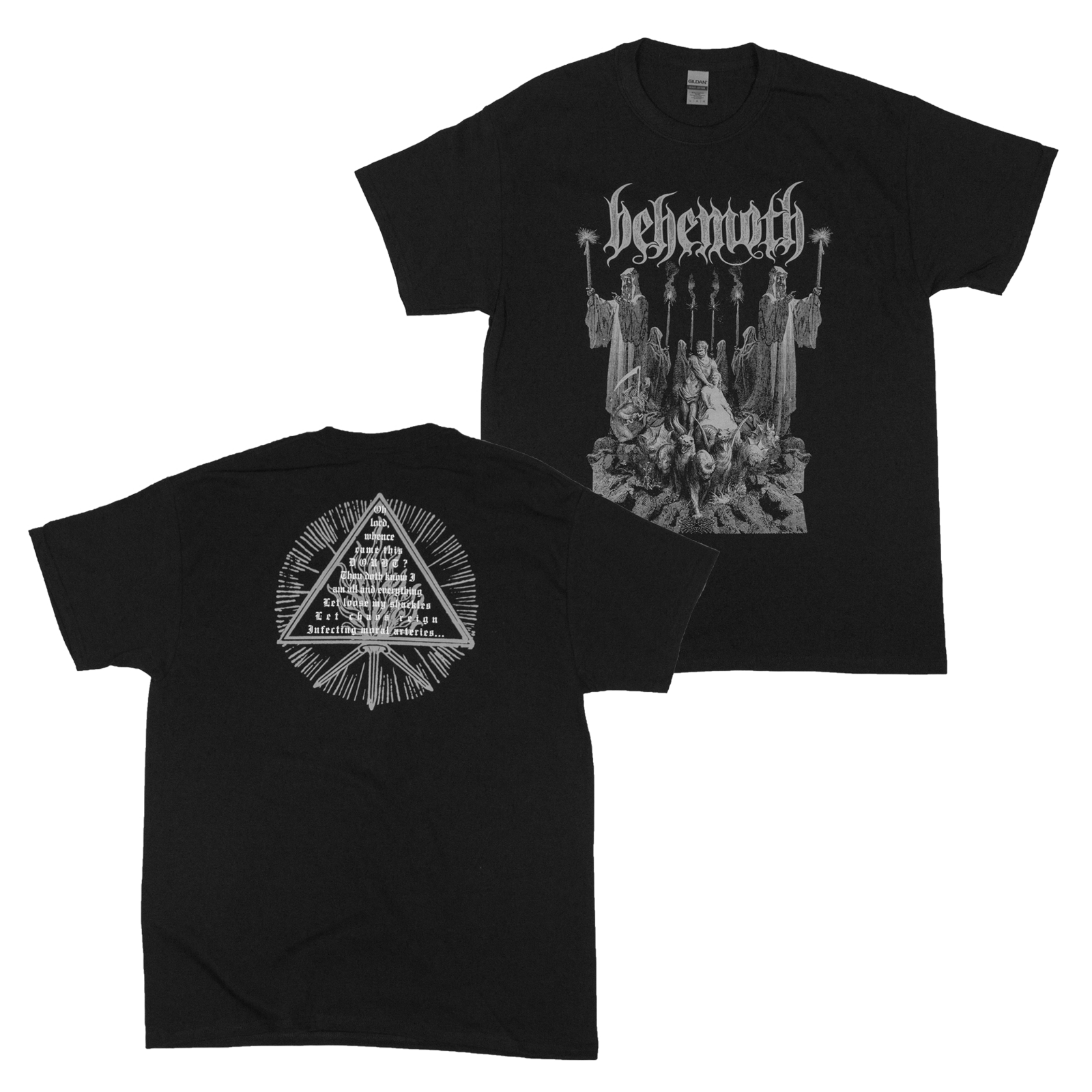 Behemoth "Corpse Candle" Shirt Hoodie, Sweatshirt | CiraTrend.com