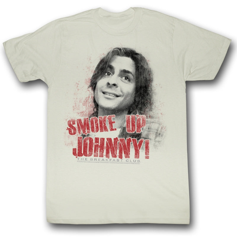 Breakfast Club Mens S/S T-Shirt - Smoke Up - Solid Natural Hoodie, Sweatshirt | CiraTrend.com