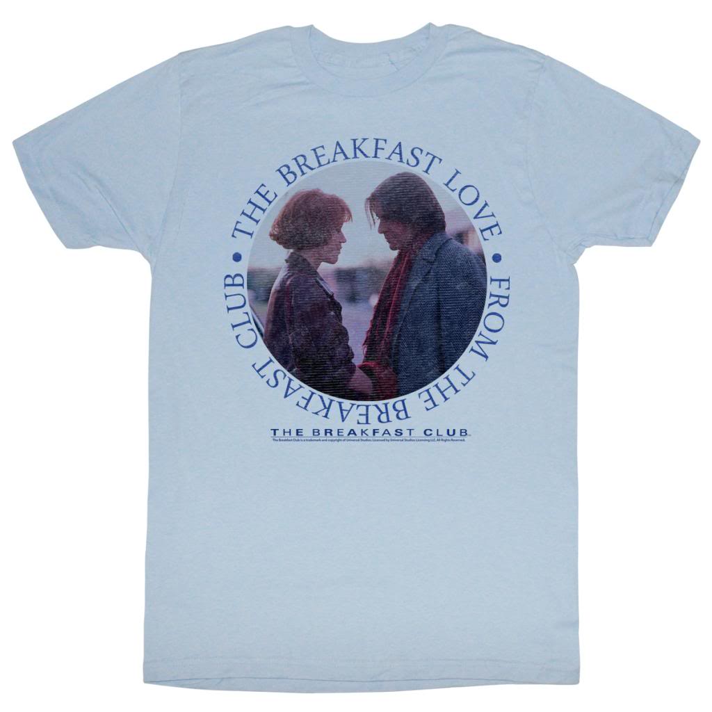 Breakfast Club Mens S/S T-Shirt - Breakfast Love - Heather Light Blue Heather Hoodie, Sweatshirt | CiraTrend.com