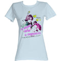 Breakfast Club Girls Juniors S/S T-Shirt - Notebook Couple - Solid Light Blue Hoodie, Sweatshirt | CiraTrend.com