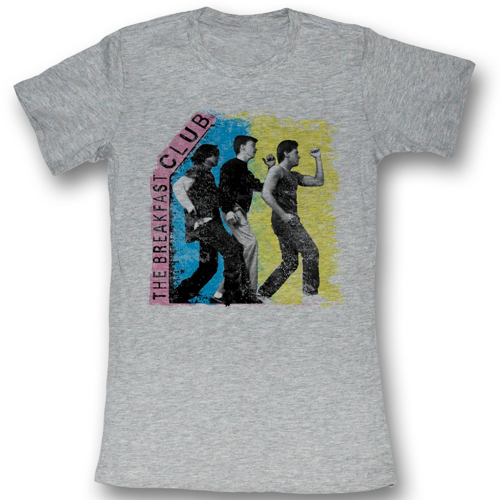Breakfast Club Girls Juniors S/S T-Shirt - Three Dudes - Heather Gray Heather Hoodie, Sweatshirt | CiraTrend.com