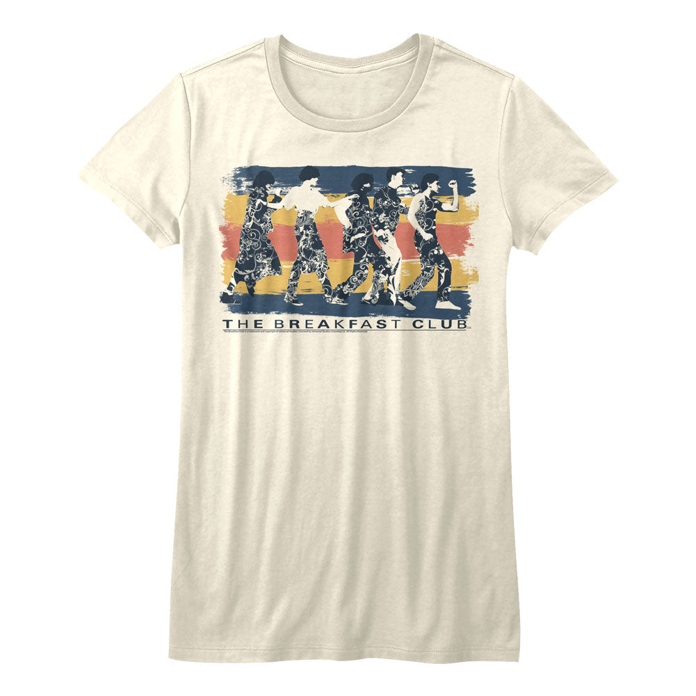 Breakfast Club Girls Juniors S/S T-Shirt - Dance Away - Solid Natural Hoodie, Sweatshirt | CiraTrend.com