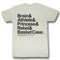 Breakfast Club Mens S/S T-Shirt - New Names - Solid Natural Hoodie, Sweatshirt | CiraTrend.com