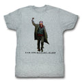 Breakfast Club Mens S/S T-Shirt - Fist Pump Cut Out - Heather Gray Heather Hoodie, Sweatshirt | CiraTrend.com