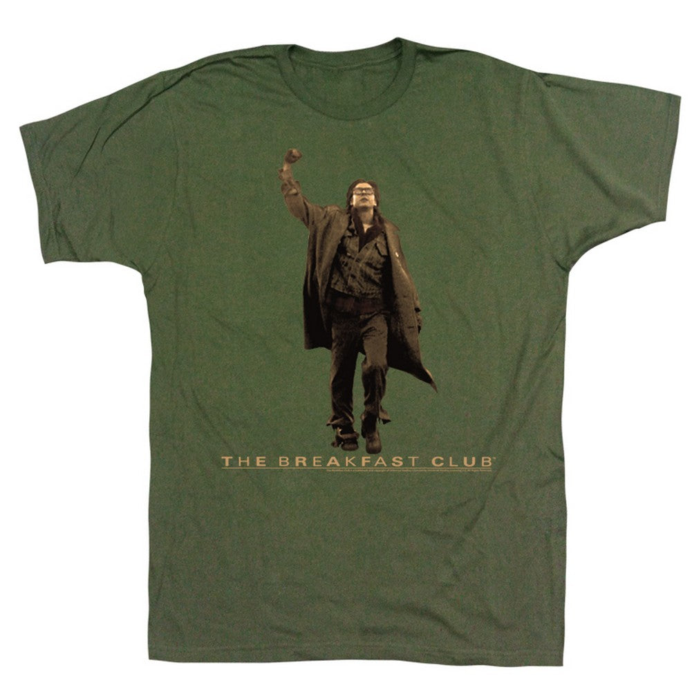 Breakfast Club Mens S/S T-Shirt - Vintage Guy - Solid Military Green Hoodie, Sweatshirt | CiraTrend.com