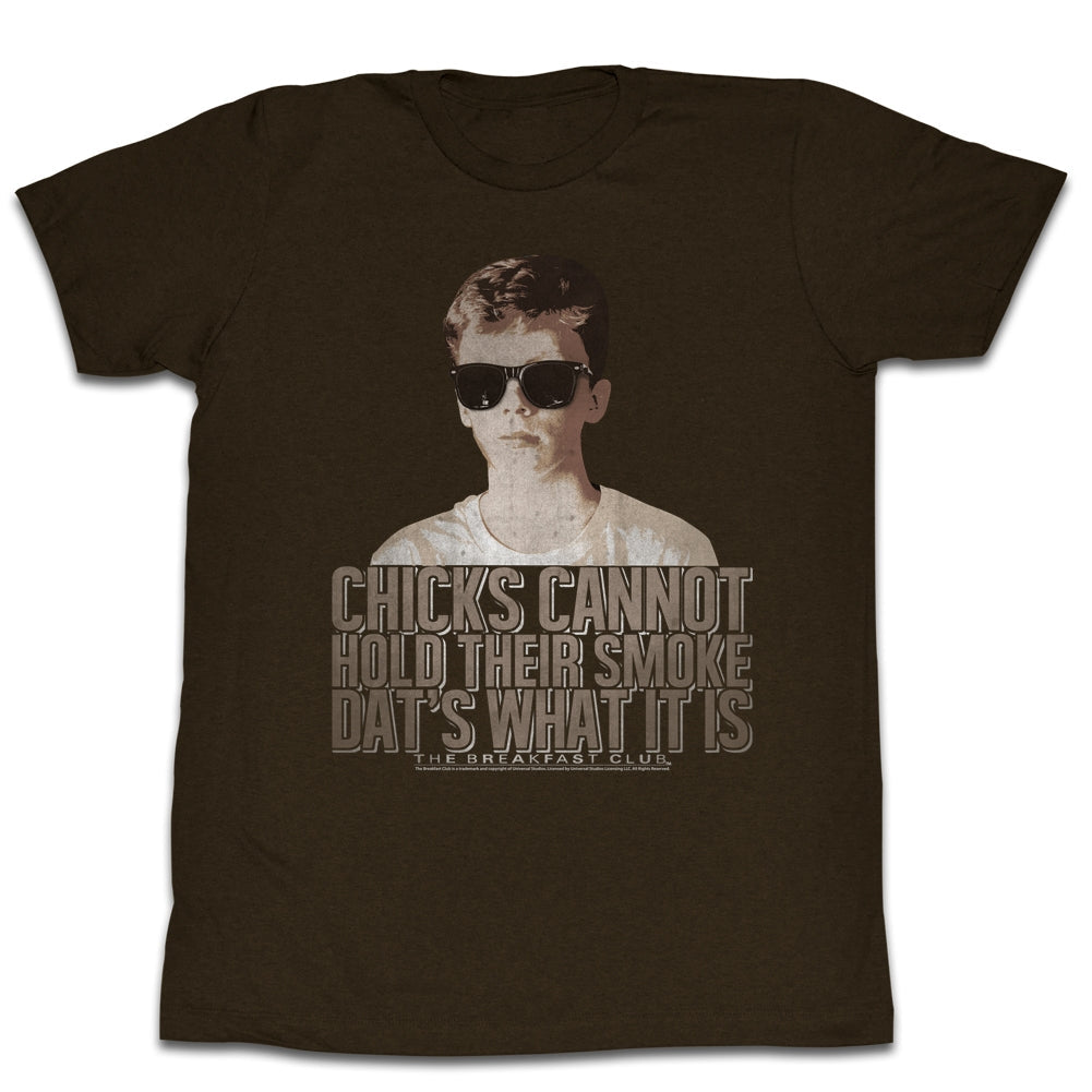 Breakfast Club Mens S/S T-Shirt - Dats It - Solid Dark Chocolate Hoodie, Sweatshirt | CiraTrend.com