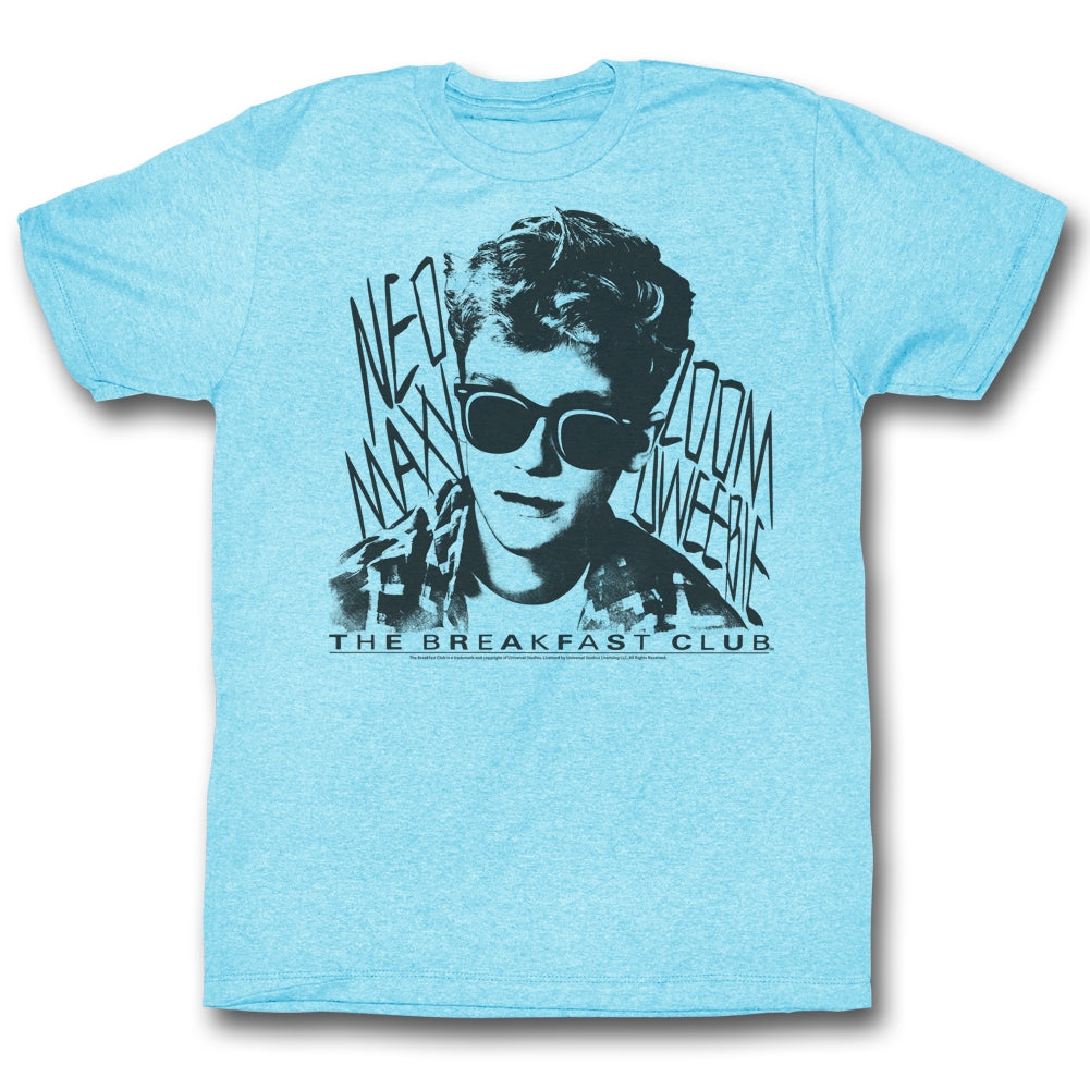 Breakfast Club Mens S/S T-Shirt - Dweebie - Heather Light Blue Heather Hoodie, Sweatshirt | CiraTrend.com