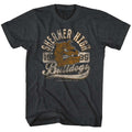 Breakfast Club Mens S/S T-Shirt - Bulldog - Heather Black Heather Hoodie, Sweatshirt | CiraTrend.com