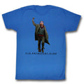 Breakfast Club Mens S/S T-Shirt - Fistpumpcutout - Solid Royal Hoodie, Sweatshirt | CiraTrend.com
