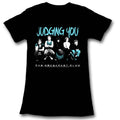 Breakfast Club Girls Juniors S/S T-Shirt - Judging You - Solid Black Hoodie, Sweatshirt | CiraTrend.com