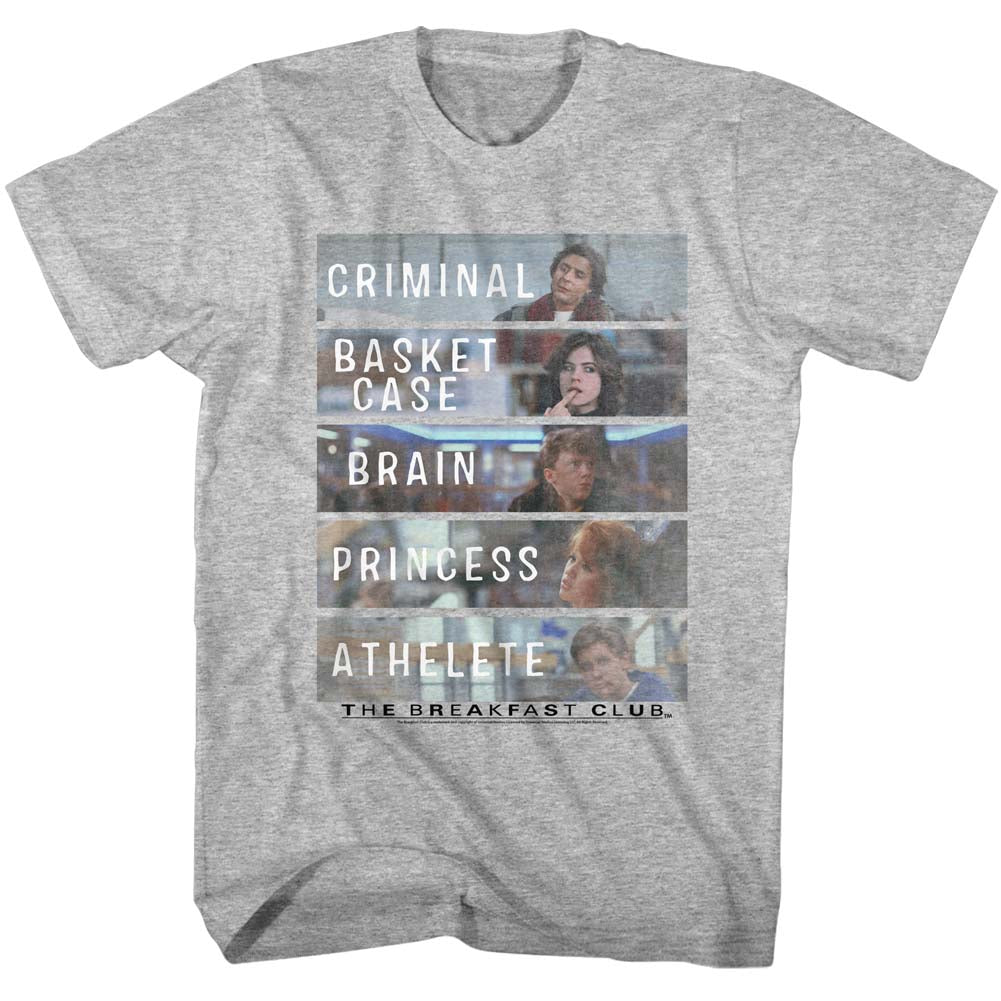 Breakfast Club Mens S/S T-Shirt - Bf Club - Heather Gray Heather Hoodie, Sweatshirt | CiraTrend.com