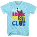 Breakfast Club Mens S/S T-Shirt - Colorforbreakfast - Heather Light Blue Heather Hoodie, Sweatshirt | CiraTrend.com