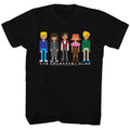 Breakfast Club Mens S/S T-Shirt - Pixels - Solid Black Hoodie, Sweatshirt | CiraTrend.com