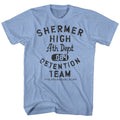 Breakfast Club Mens S/S T-Shirt - Detentionteam - Heather Light Blue Heather Hoodie, Sweatshirt | CiraTrend.com