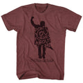 Breakfast Club Mens S/S T-Shirt - Neverforget  - Heather Vintage Maroon Heather Hoodie, Sweatshirt | CiraTrend.com