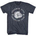 Breakfast Club Mens S/S T-Shirt - Wrestling Team - Heather Navy Heather Hoodie, Sweatshirt | CiraTrend.com